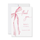 Watercolor Blush Pink Bow