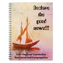 Watercolor boat - JW Convention 2024 