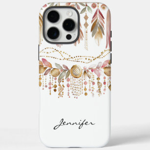 Watercolor Boho Bohemian Hippie Tribal iPhone  16 Pro Max Case