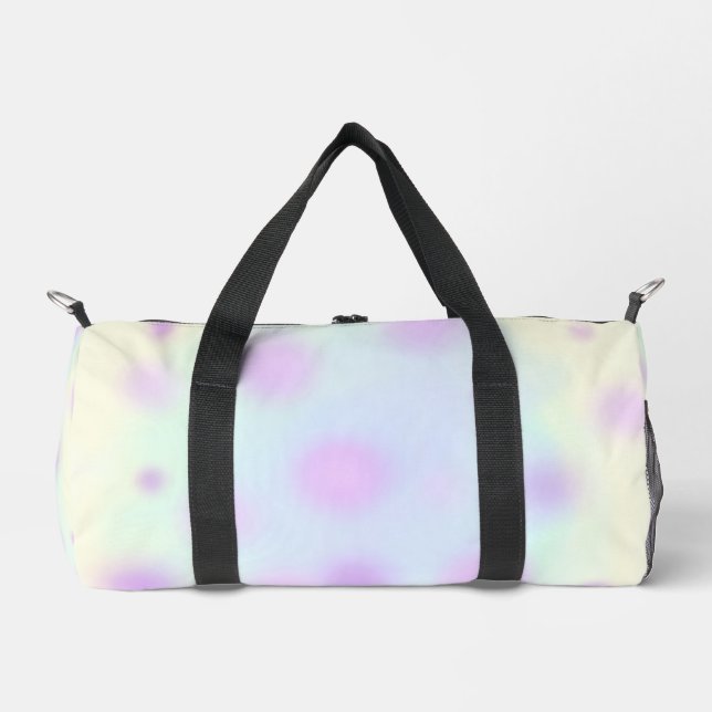 Watercolor Bokeh  Duffle Bag (Front)