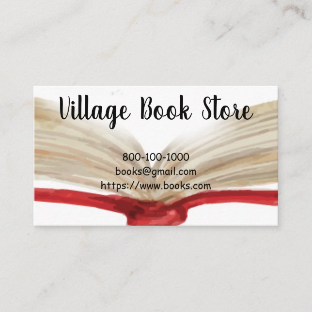 WATERCOLOR BOOK Business card (Front)