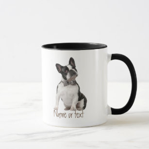 Watercolor Boston Terrier Dog Pet  Custom  Mug