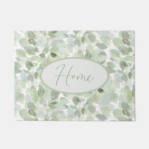 Watercolor Botanical  Doormat