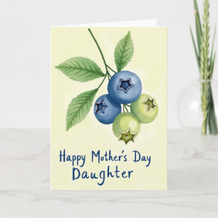 Watercolor Botanical Mothers Day Card
