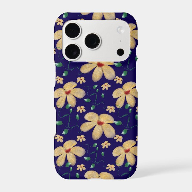 Watercolor Botanical Seamless Pattern   (Back)