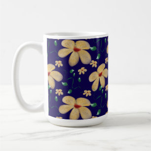 Watercolor Botanical Seamless Pattern Coffee Mug