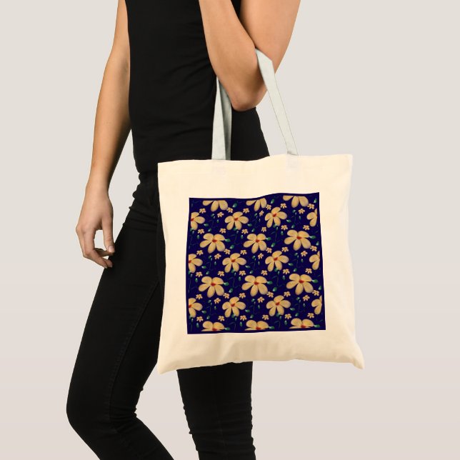 Watercolor Botanical Seamless Pattern   Tote Bag (Front (Product))