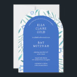 Watercolor Botanical Star of David Bar Bat Mitzvah Invitation<br><div class="desc">Perfect card to announce a bat mitzvah, bar mitzvah or other Jewish celebration! Hand made watercolor art for you on the front and back side! FULLY CUSTOMIZABLE! Click on “Personalise” above to edit the text. Click "edit using design tool" to adjust the fonts, colours and placements and to delete the...</div>