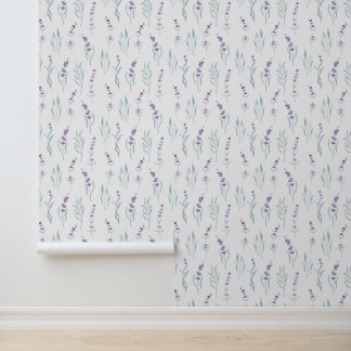 Watercolor Botanical Wallpaper  Hand Painted Leaf