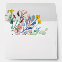 Watercolor Bouquet Wedding