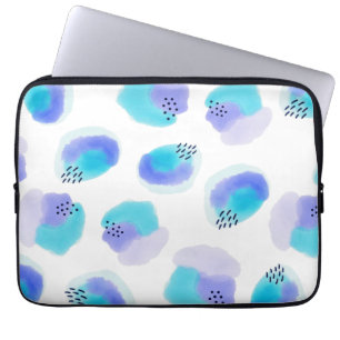 Watercolor Brushstrokes Laptop Sleeve
