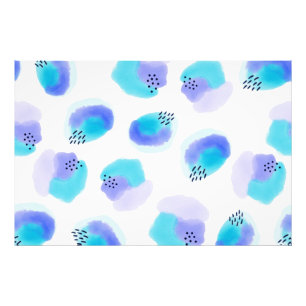 Watercolor Brushstrokes Photo Print