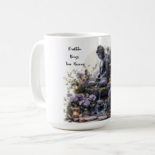 Watercolor Buddha Garden Harmony Mug