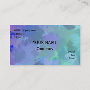 Watercolor Business Card