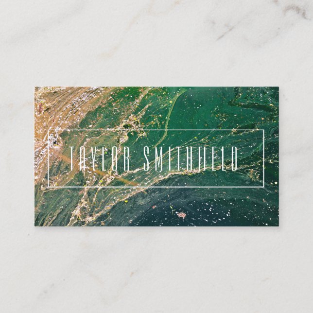watercolor business card (Front)