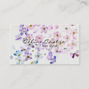 Watercolor Business Card