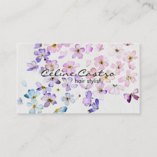 Watercolor Business Card