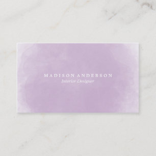 Watercolor Business Cards