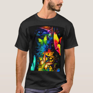 Watercolor Butterflies 3 T-Shirt