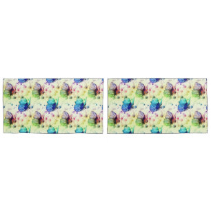 Watercolor Butterflies Pillowcases