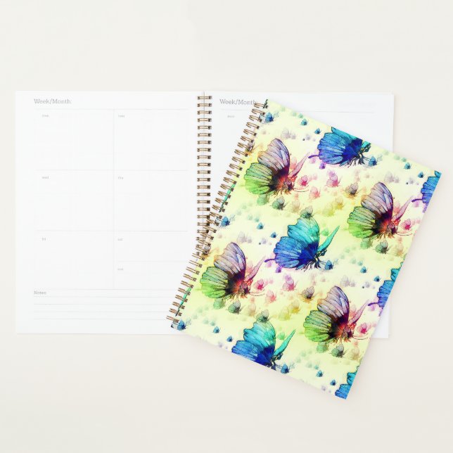 Watercolor Butterflies Planner (Display)