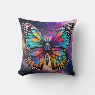 Watercolor Butterfly Cushion