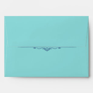 Watercolor by the Sea - Seafoam Coloured Envelope