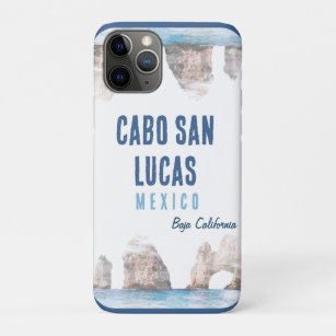 Watercolor Cabo San Lucas Mexico Arch Vintage Case-Mate iPhone Case