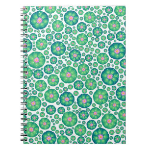Watercolor Cactus Painting Pattern Notebook