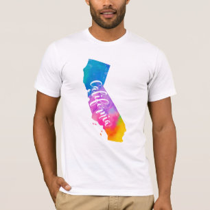 Watercolor California T-Shirt