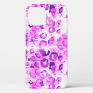 Watercolor Cheetah: Light Animal Print. iPhone 12 Case