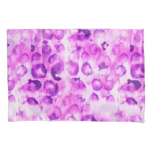 Watercolor Cheetah: Light Animal Print. Pillowcase