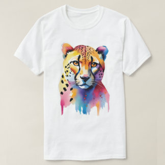 Watercolor Cheetah T-Shirt