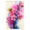 Watercolor Cherry Blossom Soap Wrap Paper