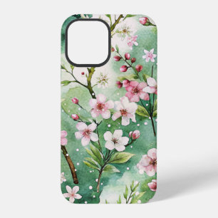 Watercolor Cherry Blossoms iPhone 12 Pro Case