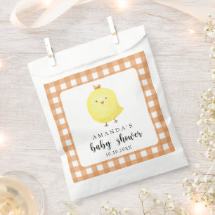 Watercolor Chicken Baby Shower Favour Bag