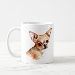 Watercolor Chihuahua Coffee Mug