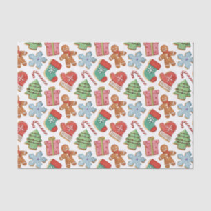 Watercolor Christmas Cookies Tissue Paper