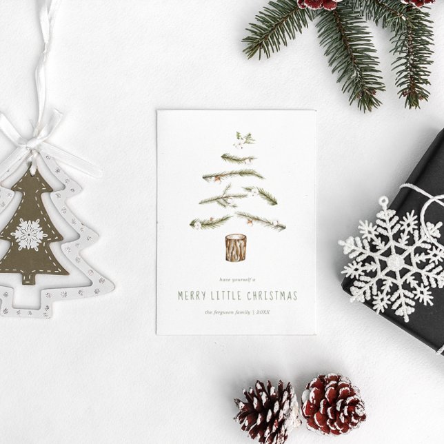 Watercolor Christmas Floating Tree Holiday (Creator Uploaded)