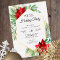 Watercolor Christmas Greenery + Gold Holiday Party