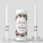 Watercolor Christmas Holly Berry Wreath