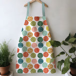 Watercolor Christmas Ornaments Apron<br><div class="desc">This festive apron is perfect for Christmas cooking,  baking,  and crafting! Featuring a playful colour scheme of watercolor Christmas ornaments. Makes for a great gift and festive decor throughout the holidays!</div>