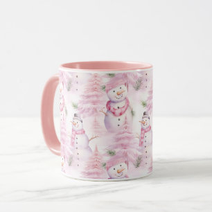 Watercolor Christmas Pattern Mug