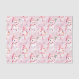 Watercolor Christmas Pattern Tissue Paper