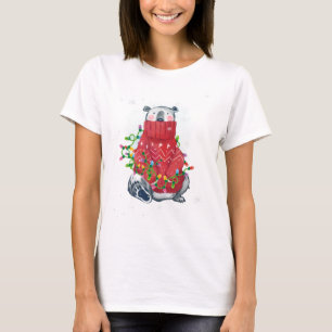 Watercolor Christmas Polar Bear T-Shirt