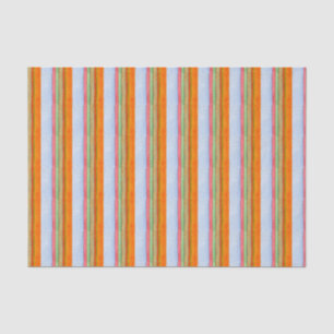 Watercolor Christmas Stripes Tissue Paper