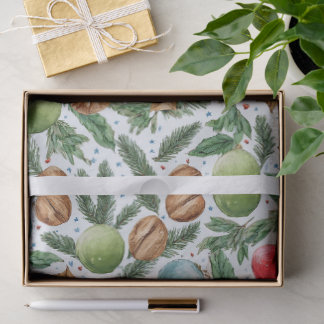 Watercolor Christmas Tissue Paper