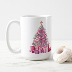 Watercolor Christmas Tree Coffee Mug