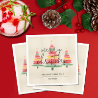 Watercolor Christmas Trees