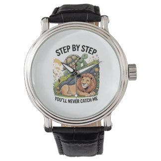 Watercolor Christmas Turtle Watch